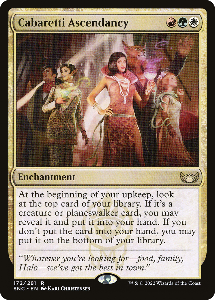 Cabaretti Ascendancy (SNC) 172 - WZRD TCG