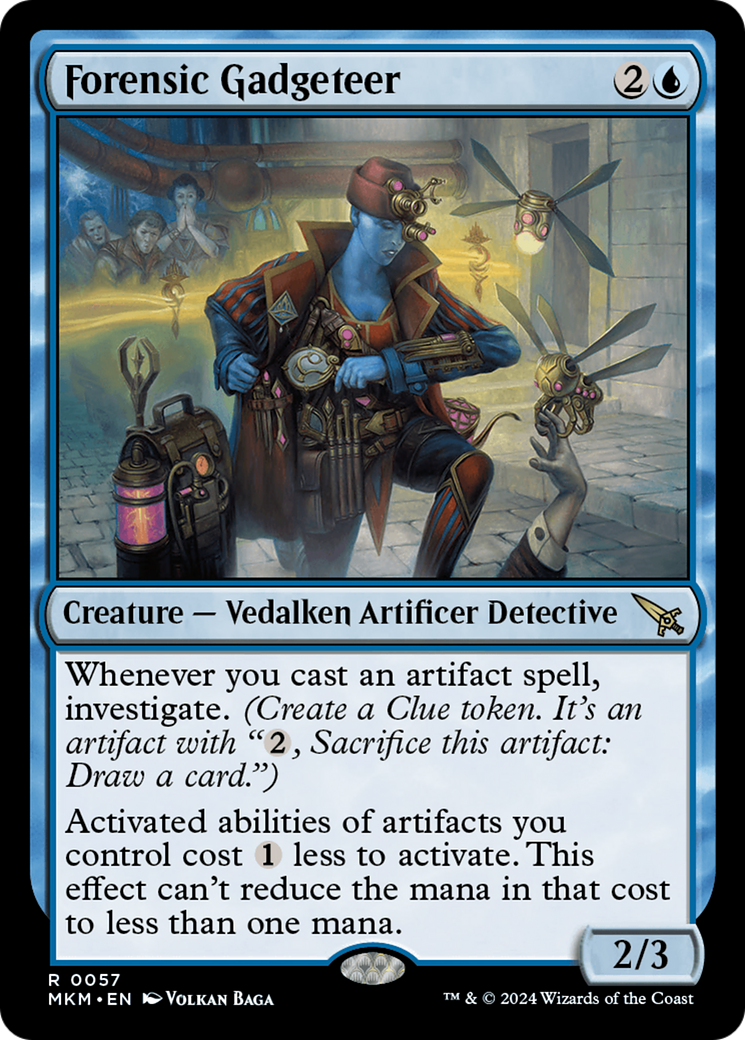Forensic Gadgeteer (MKM) 57 - WZRD TCG