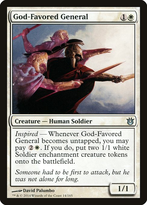 God-Favored General front