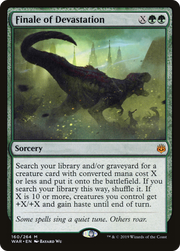 Finale of Devastation (WAR) 160