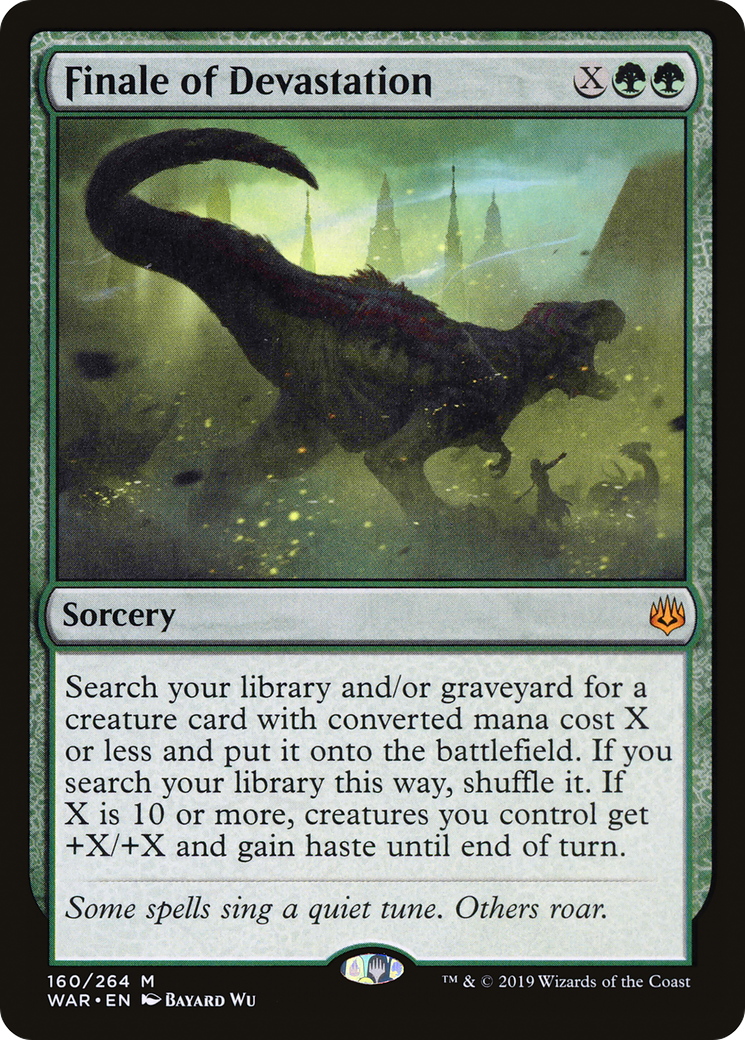 Finale of Devastation (WAR) 160