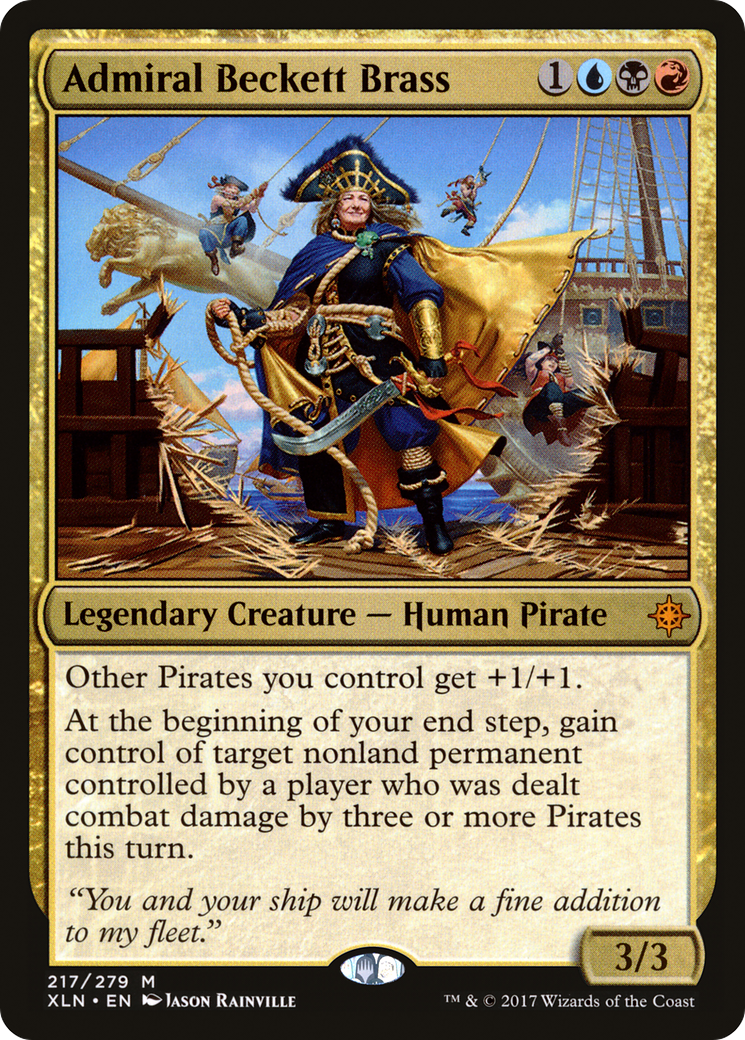 Admiral Beckett Brass (XLN) 217