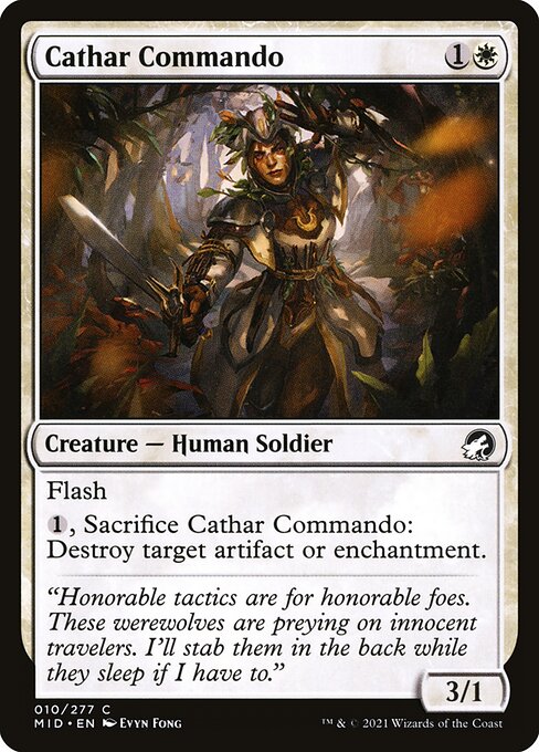 Cathar Commando front