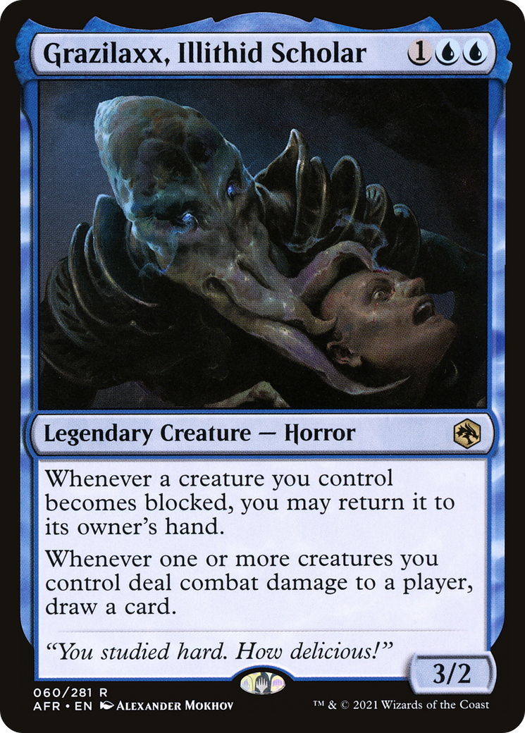 Grazilaxx, Illithid Scholar (AFR) 60