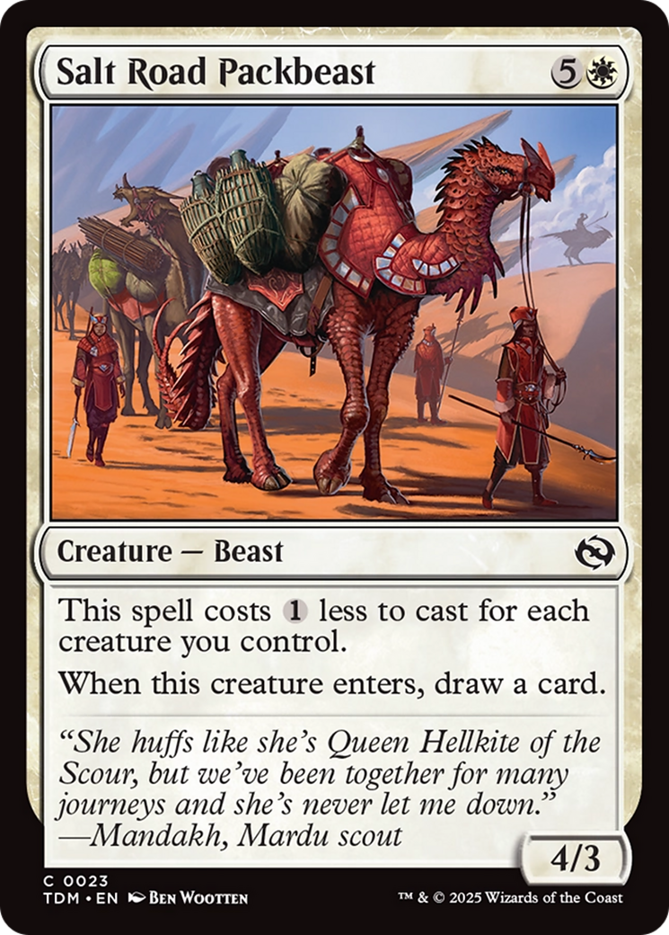 Salt Road Packbeast (TDM) 23 - WZRD TCG