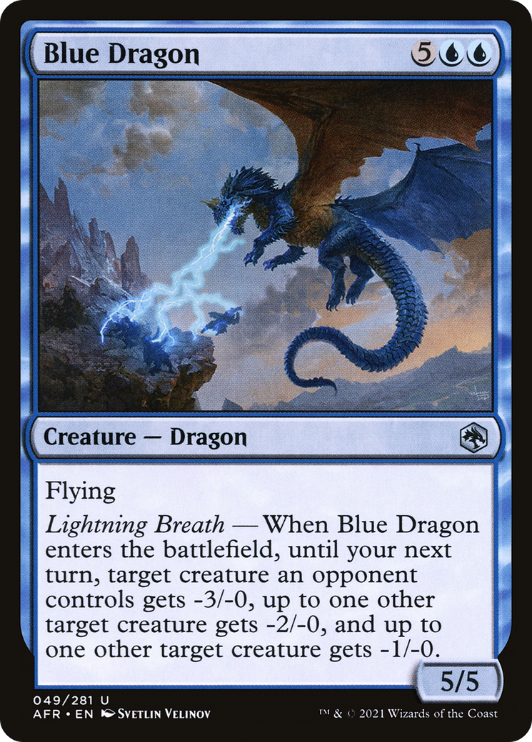 Blue Dragon (AFR) 49 - WZRD TCG