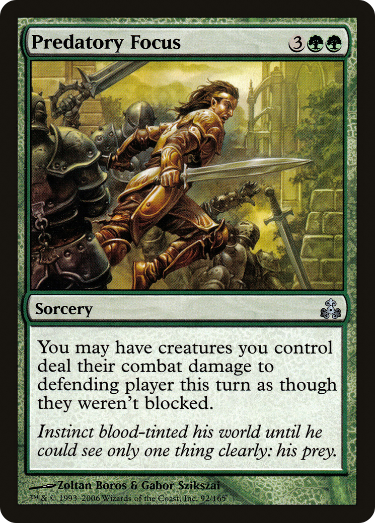 Predatory Focus (GPT) 92