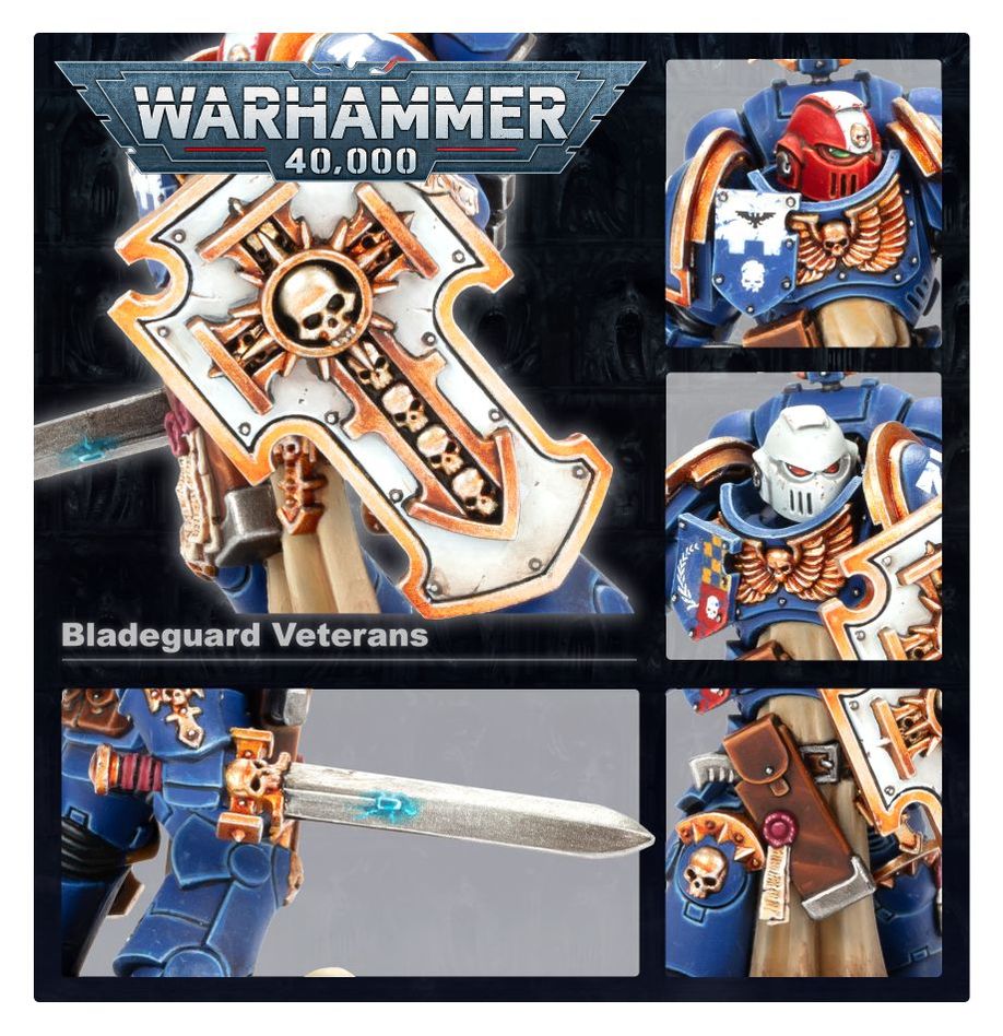 Warhammer 40K - Space Marines - Bladeguard Veterans