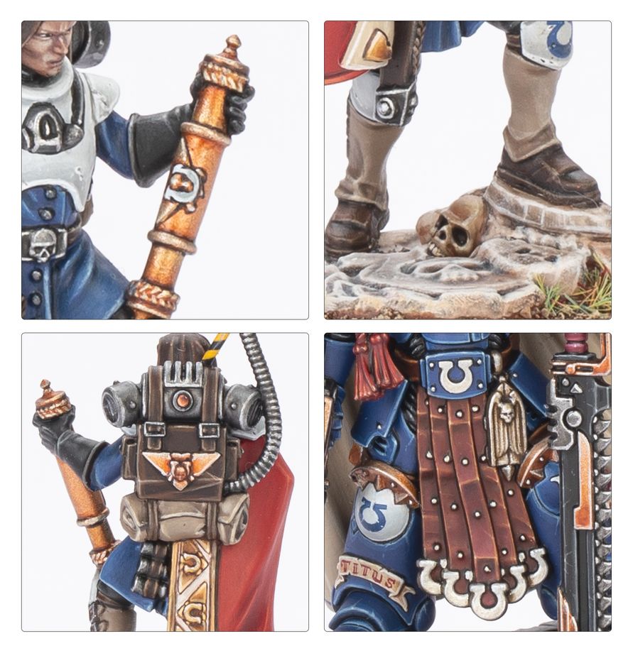 Warhammer 40K - Space Marines - Captain Titus and The Wardens of Ultramar