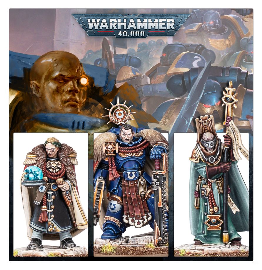 Warhammer 40K - Space Marines - Captain Titus and The Wardens of Ultramar
