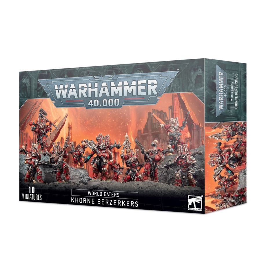 Warhammer 40K - World Eaters - Khorne Berzerkers