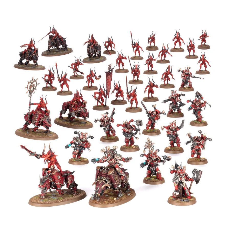 Warhammer 40K - World Eaters Battleforce -Khorne Daemonkin