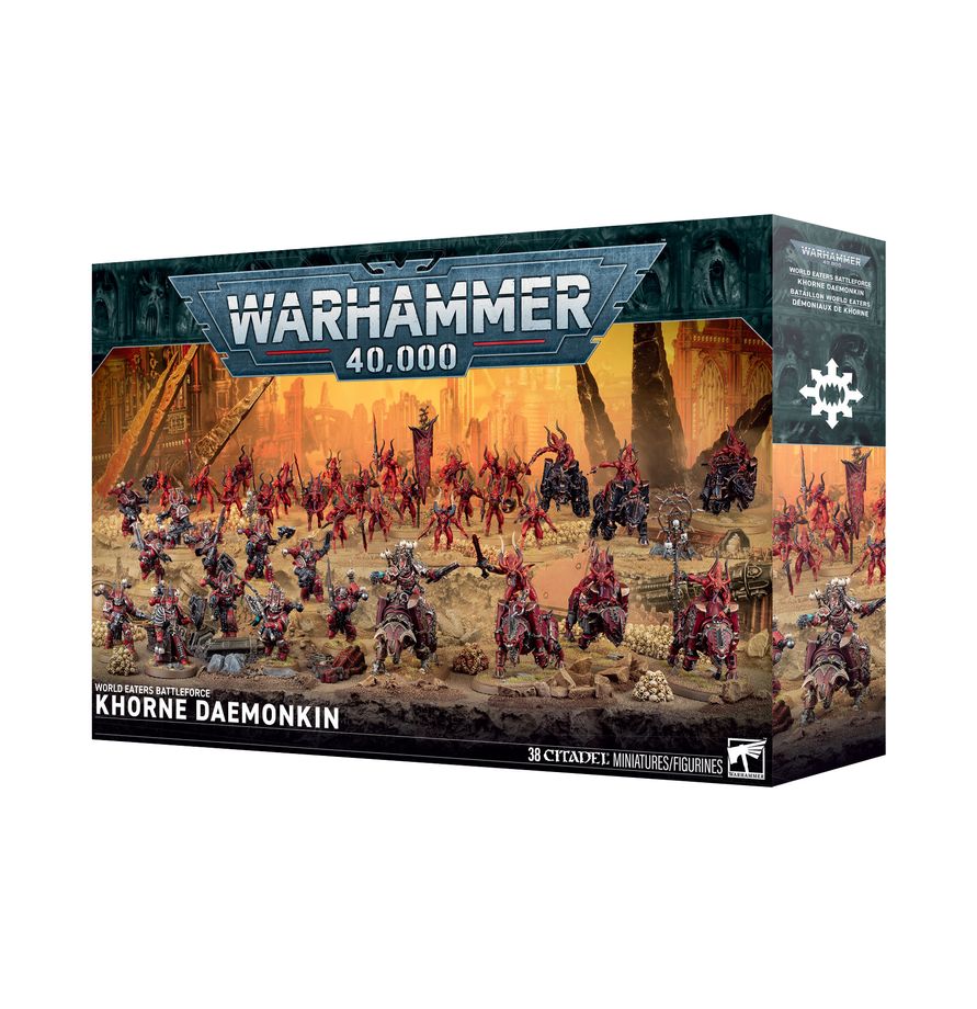 Warhammer 40K - World Eaters Battleforce -Khorne Daemonkin