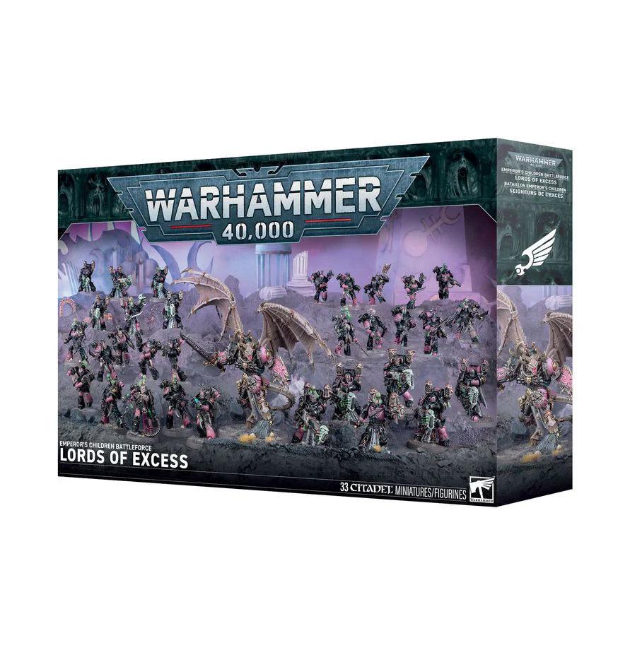 Warhammer 40K - Emperor's Children Battleforce - Lords of Excess