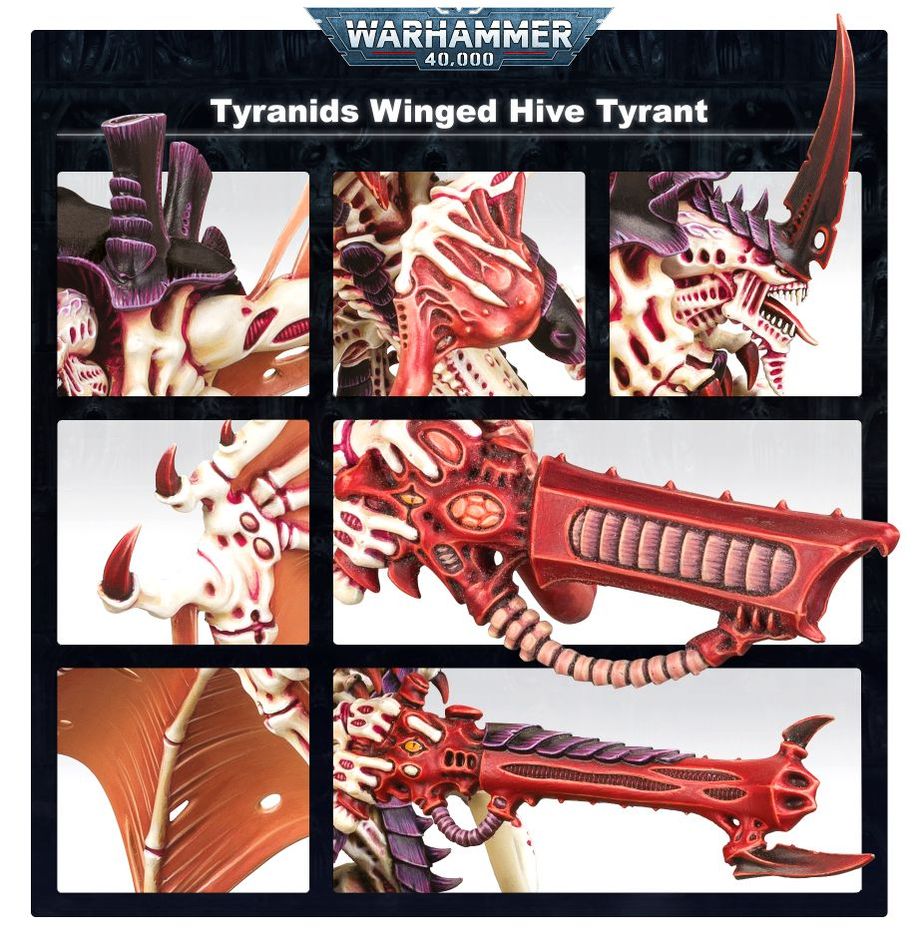 Warhammer 40K - Tyranids - Winged Hive Tyrant