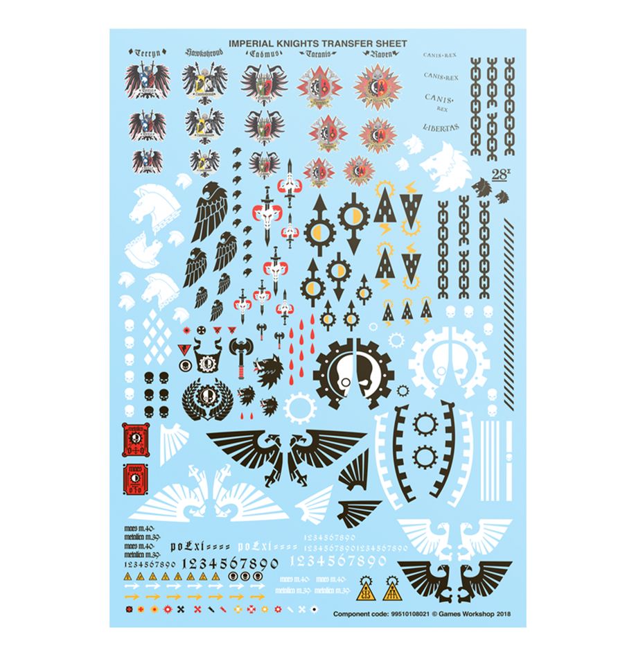 Warhammer 40K - Imperial knights - Knight Questoris