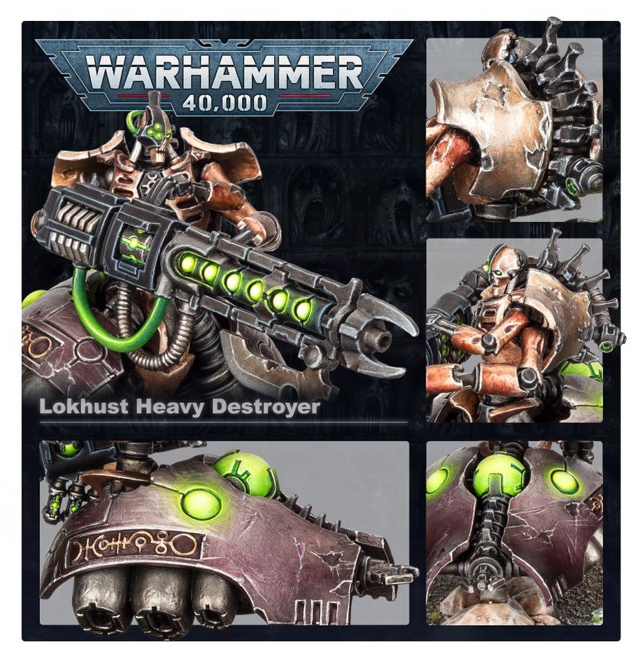 Warhammer 40K - Necrons - Lokhust Heavy Destroyer