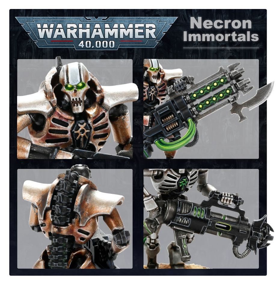 Warhammer 40K - Necrons - Immortals