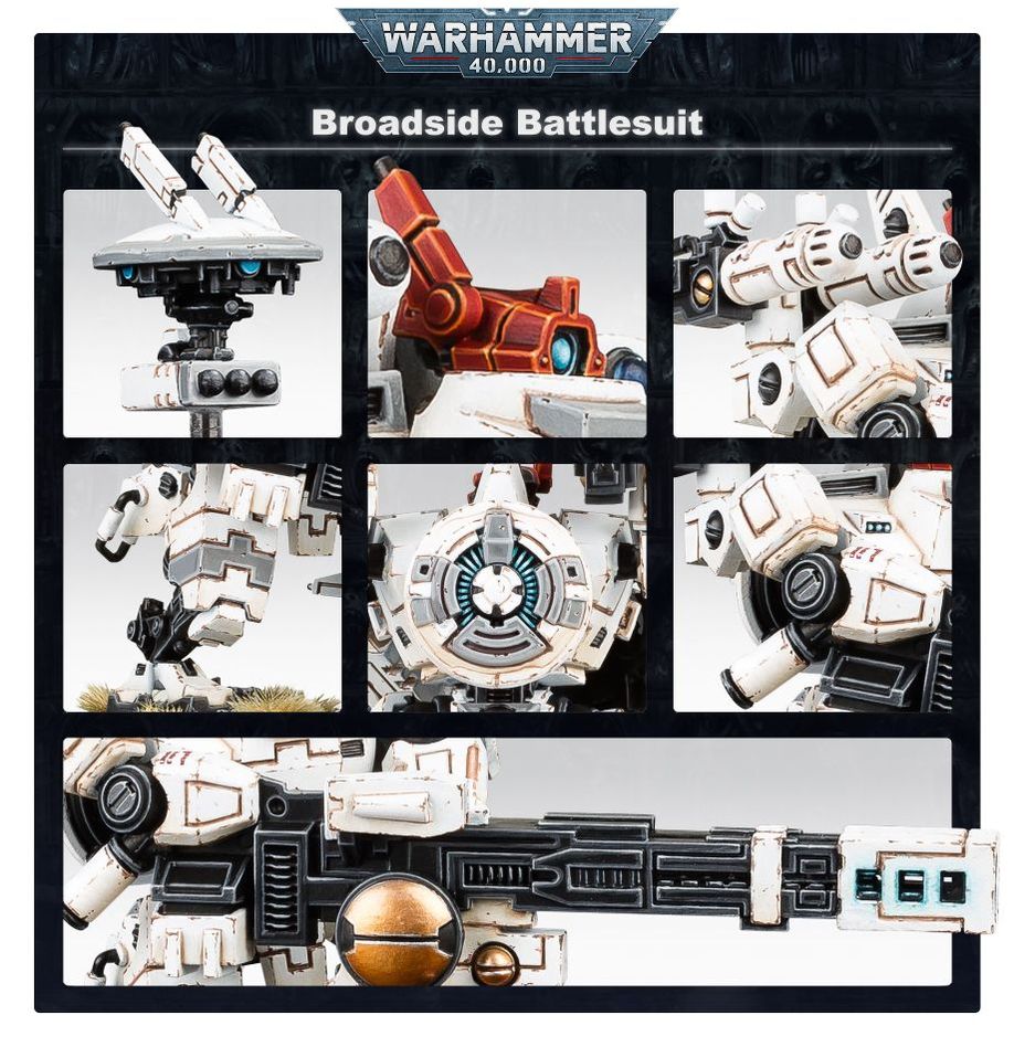 Warhammer 40K - T'au - Broadside Battlesuit