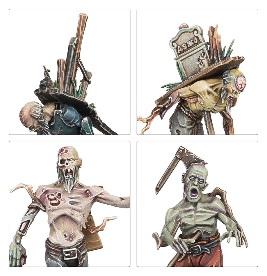 Age of Sigmar - Soulblight Gravelords - Deadwalker Zombies