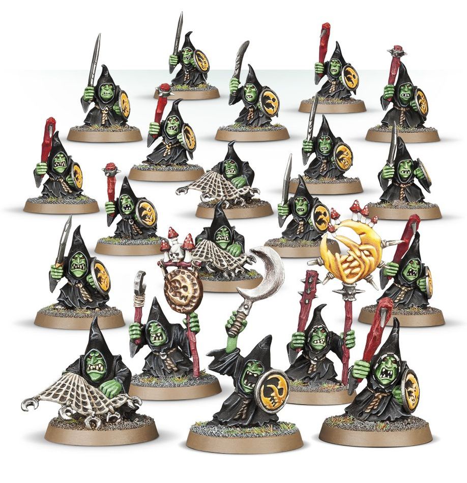 Age of Sigmar - Gloomspite Gitz - Moonclan Stabbas
