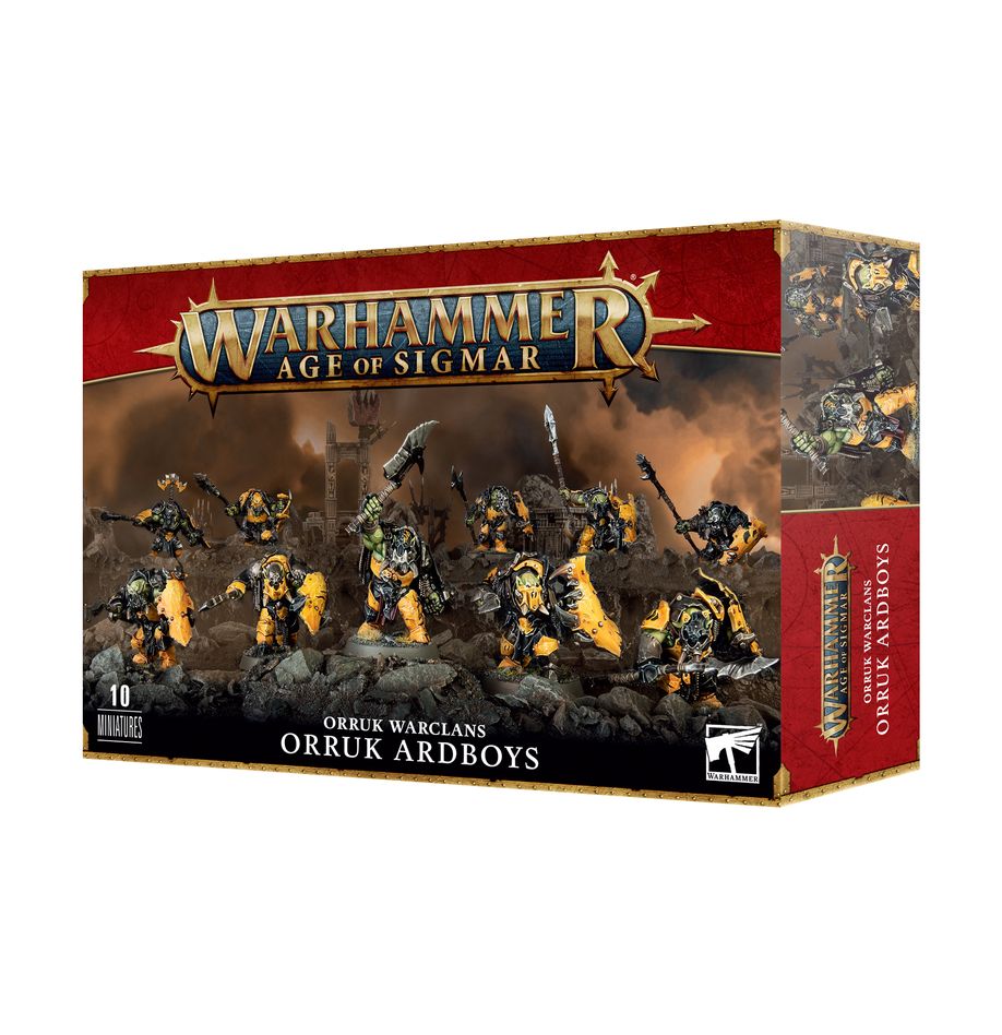 Age of Sigmar -Orruk Warclans - Orruk Ardboyz