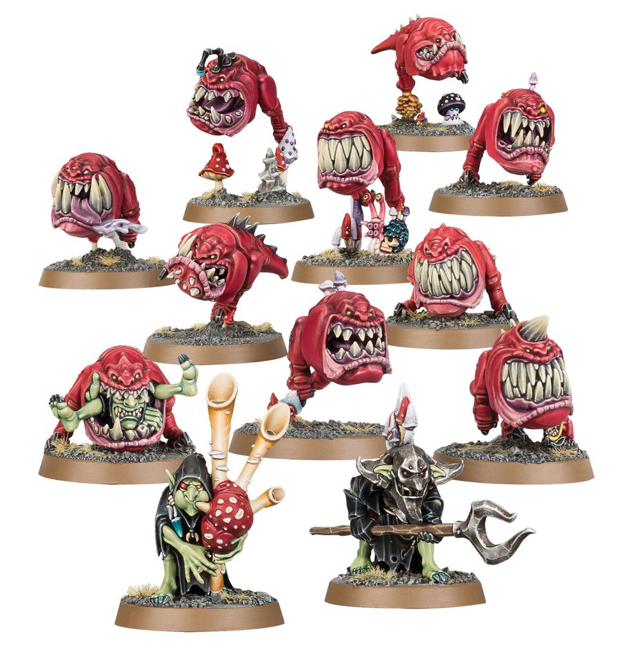 Age of Sigmar - Gloomspite Gitz - Squig Herd