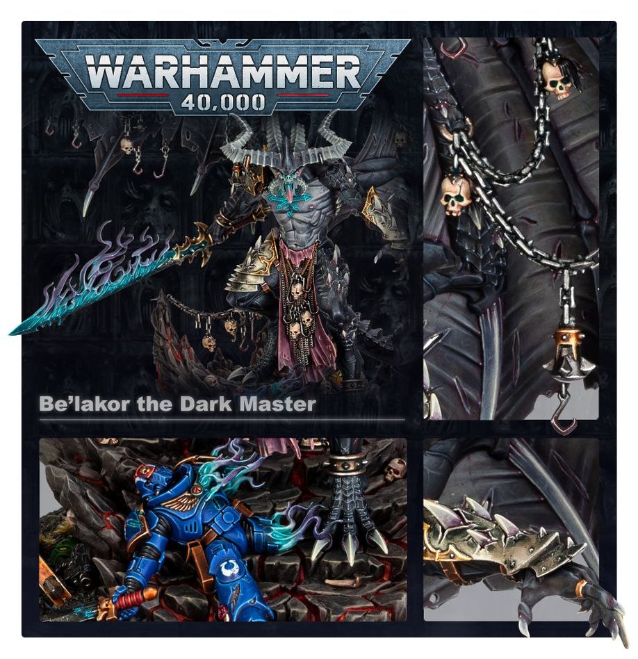 Age of Sigmar|40k - Slaves to Darkness - Be'lakor the Dark Master