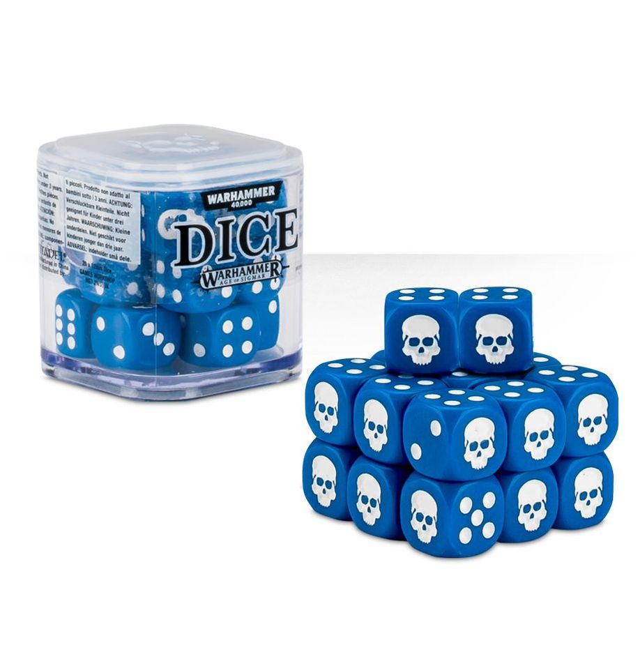 65-36 BLUE CITADEL DICE SET