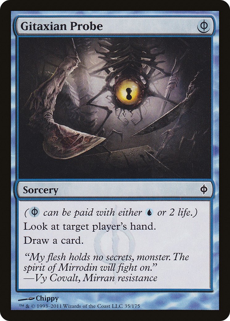 Gitaxian Probe (NPH) 35 - WZRD TCG