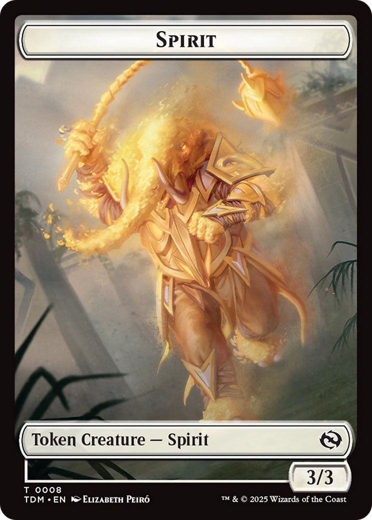 Spirit // Spirit Token (TTDM) 8 - WZRD TCG