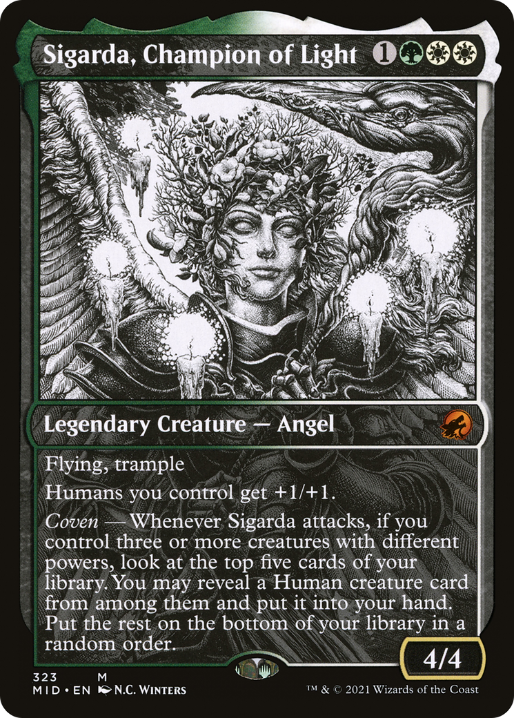 Sigarda, Champion of Light (MID) 323