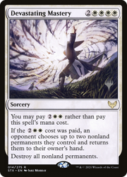 Devastating Mastery (PSTX) 14p - WZRD TCG