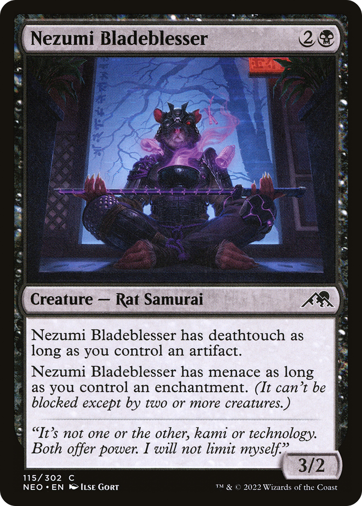 Nezumi Bladeblesser (NEO) 115 - WZRD TCG