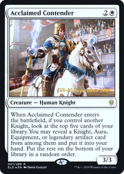 Acclaimed Contender (PELD) 1s