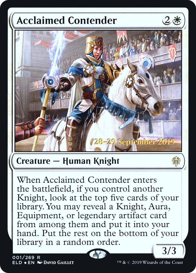 Acclaimed Contender (PELD) 1s