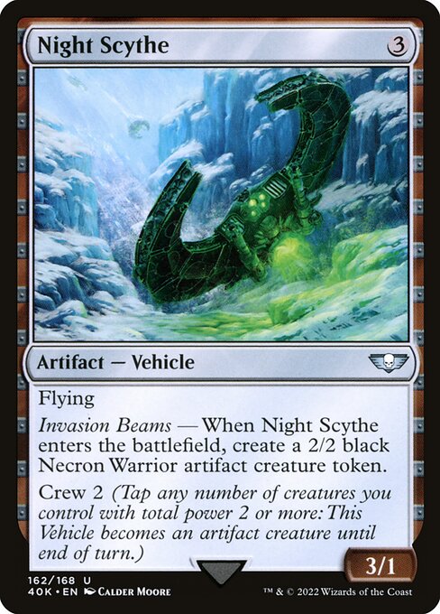 Night Scythe front