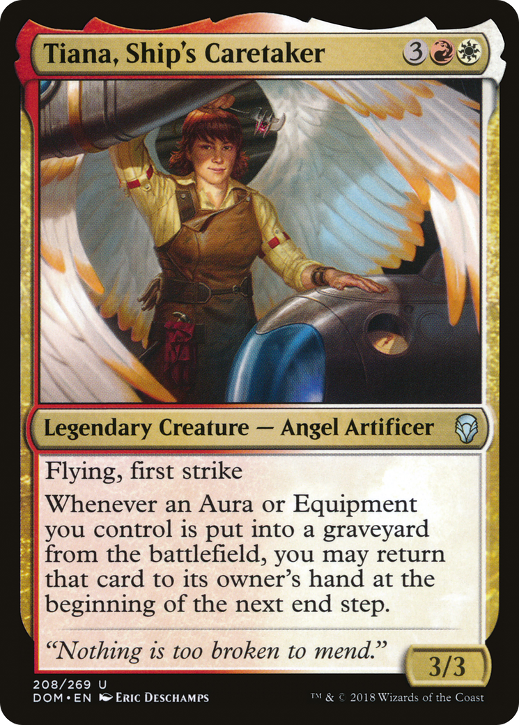 Tiana, Ship's Caretaker (DOM) 208 - WZRD TCG