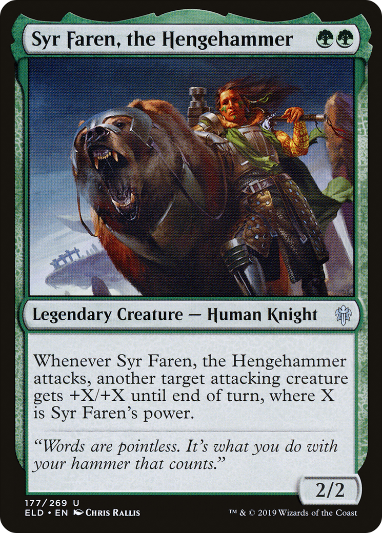 Syr Faren, the Hengehammer (ELD) 177