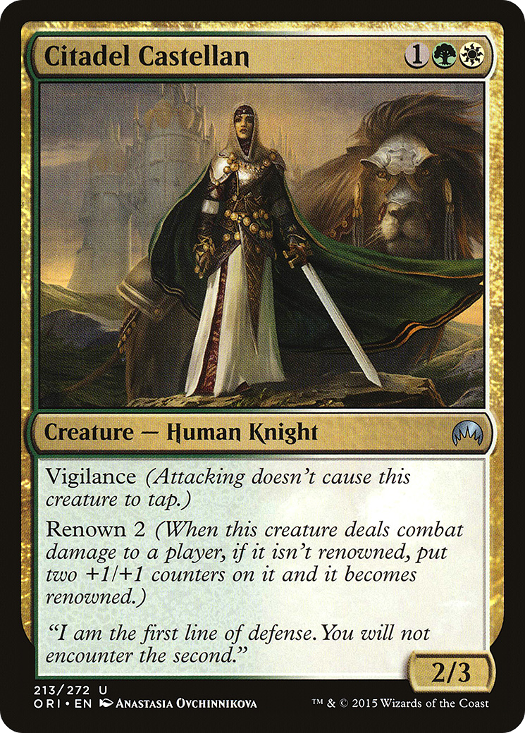 Citadel Castellan (ORI) 213 - WZRD TCG