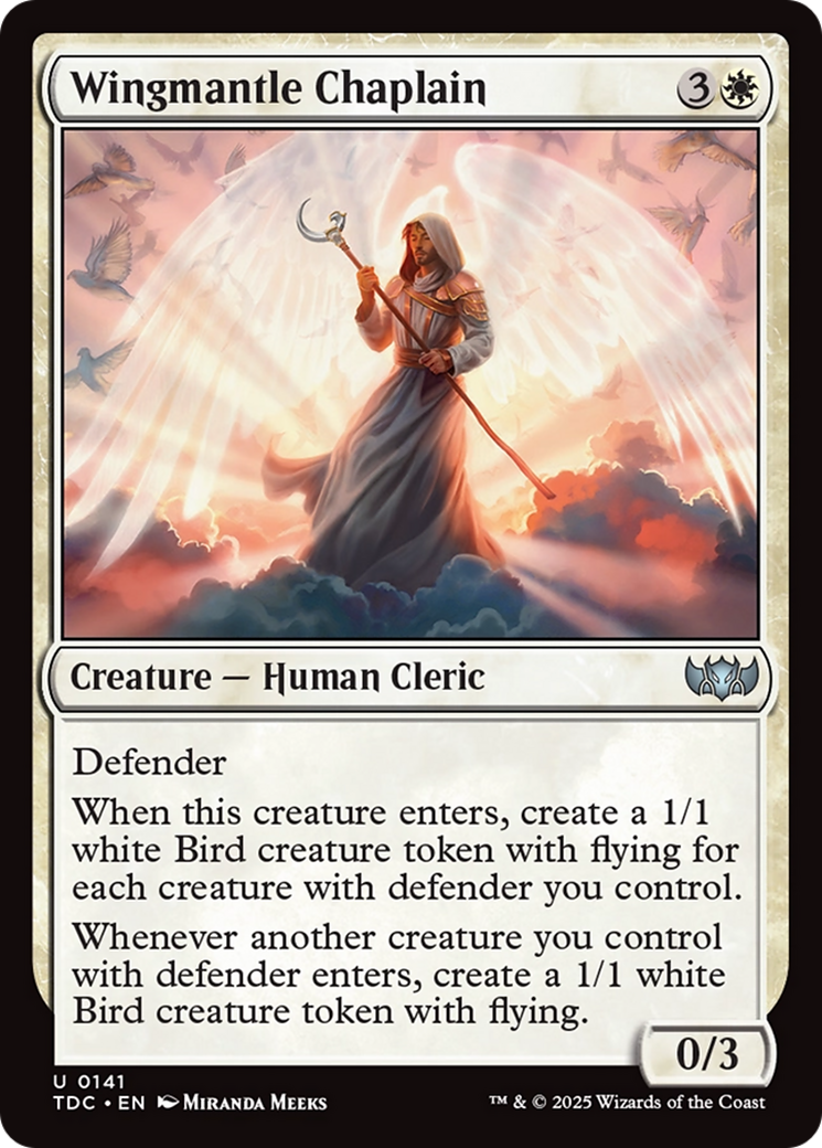 Wingmantle Chaplain (TDC) 141 - WZRD TCG