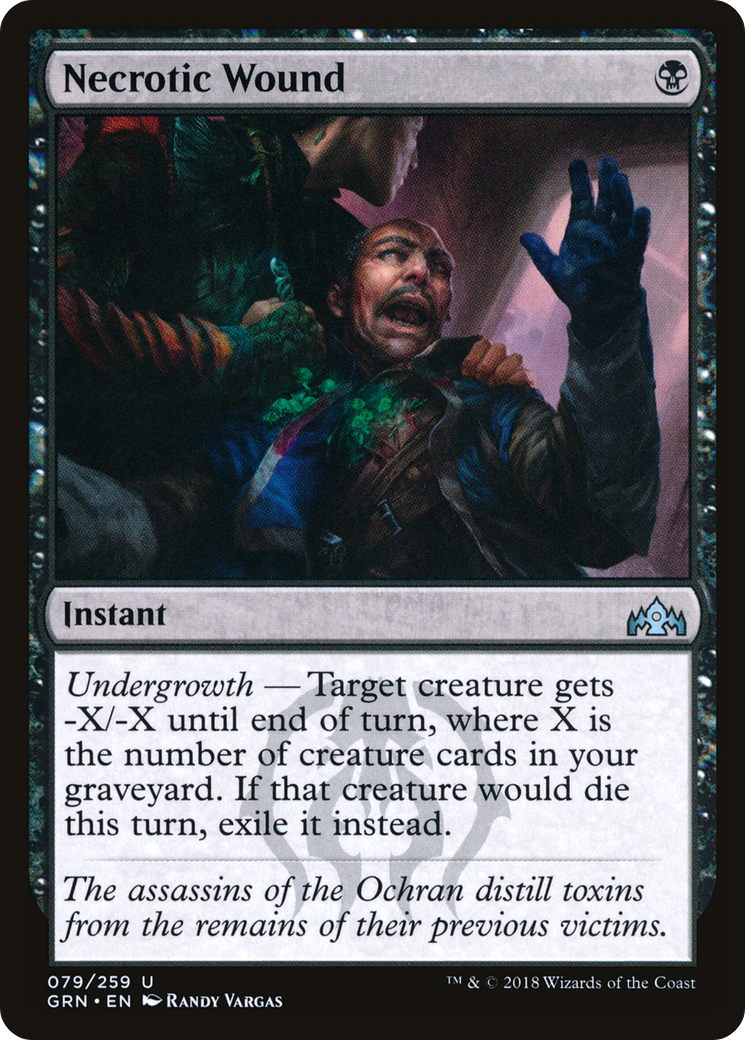 Necrotic Wound (GRN) 79 - WZRD TCG