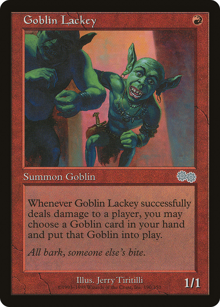 Goblin Lackey (USG) 190