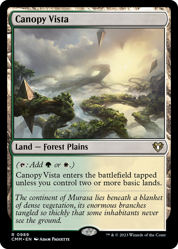 Canopy Vista (CMM) 989