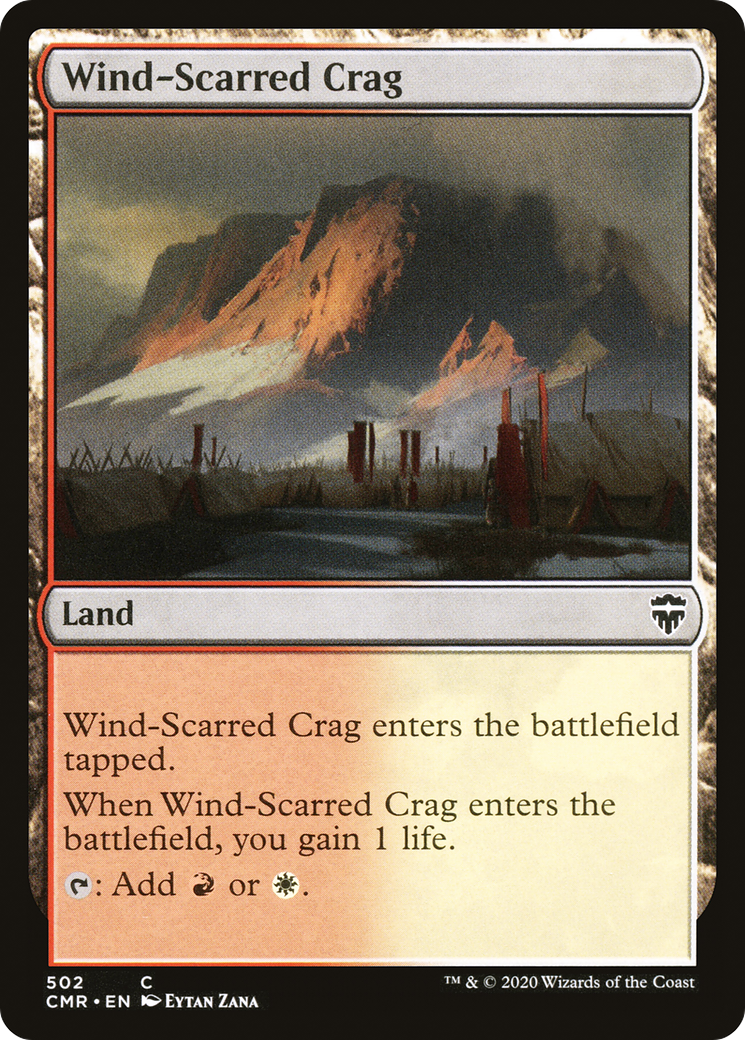 Wind-Scarred Crag (CMR) 502 - WZRD TCG