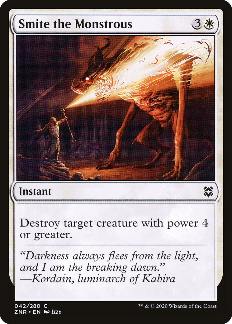Smite the Monstrous (ZNR) 42