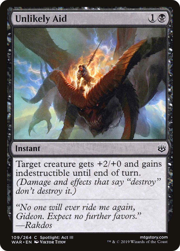 Unlikely Aid (WAR) 109 - WZRD TCG