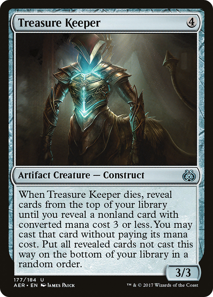 Treasure Keeper (AER) 177 - WZRD TCG