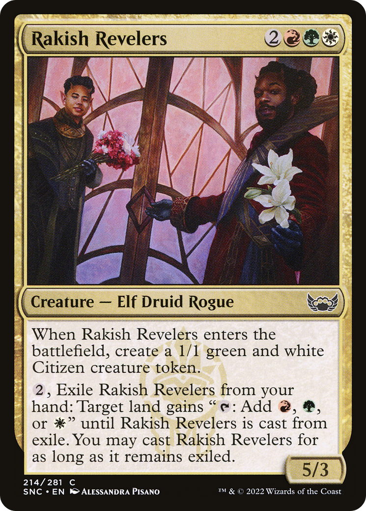 Rakish Revelers (SNC) 214 - WZRD TCG