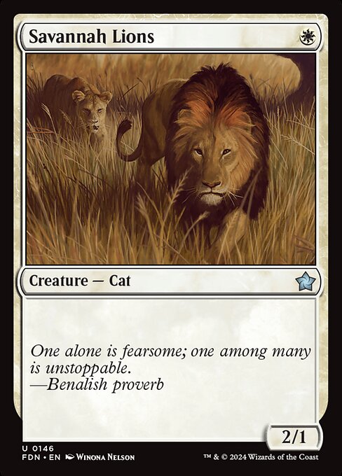 Savannah Lions front